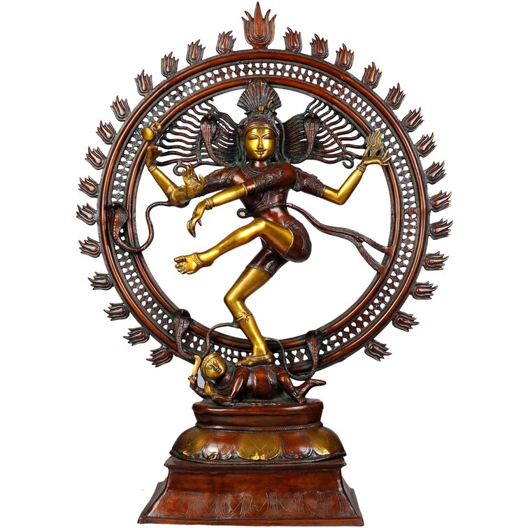 Buy Exotic India Large Size Nataraja - Brass Statue Online at Low Prices in  India 