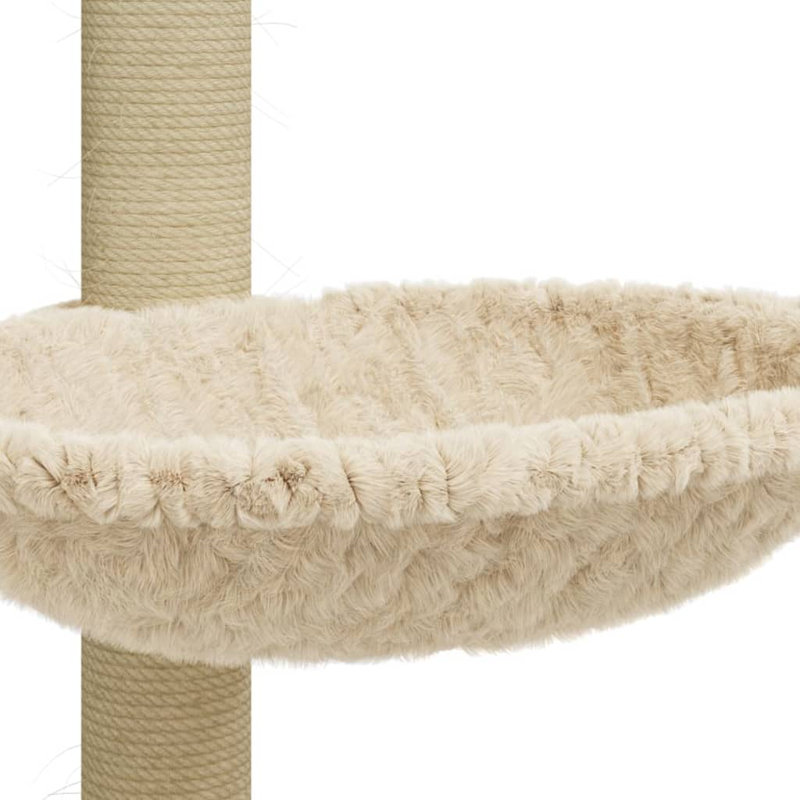 Dominquez 74cm H Cat Tree, Cream