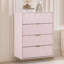 Commode à 4 tiroirs de 23,6 po Marable-1738939636