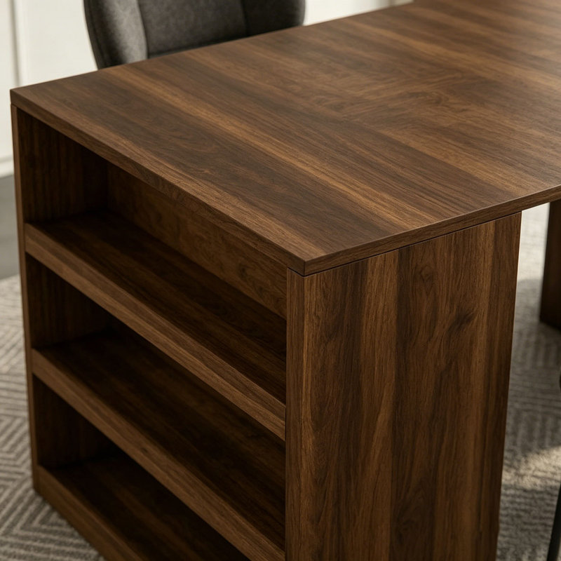 Table de salle à manger extensible pliable, Bois