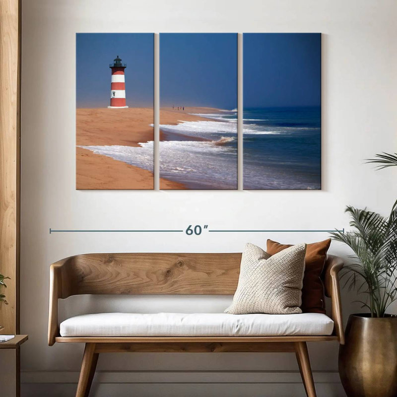 Aletra, Nouvelle-Angleterre, phare de Cape Cod, H 32 po x l 50 po