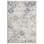 Tapis oriental ivoire / turquoise Felty-647721644