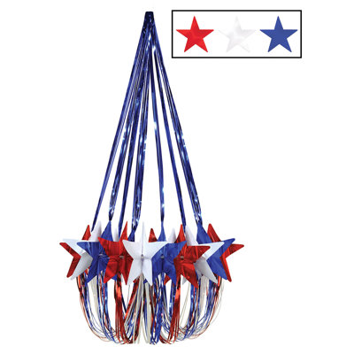 Lustre patriotique star