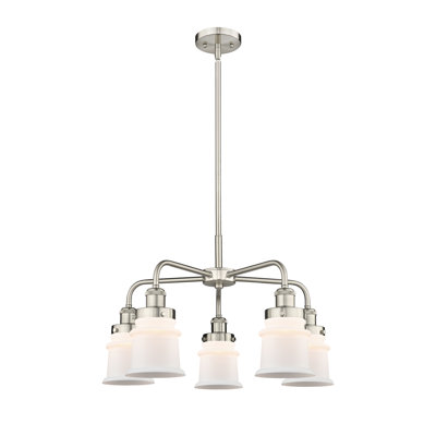 Lustre en forme de cloche à 5 lumières Alvi
