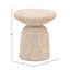 Table d'appoint ronde 16,6 po Marcellus