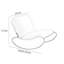 Chaise berçante rétro-101804173