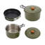 Ensemble de 3 ustensiles de cuisine en acier inoxydable pour casseroles et poêles de camping-106721445