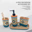 Ensemble d'accessoires de salle de bain 4PCS