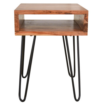 Wrington Solid Wood End Table