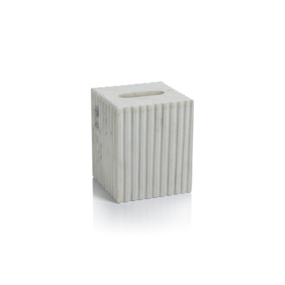 Verner Marble Tissue Box Cover