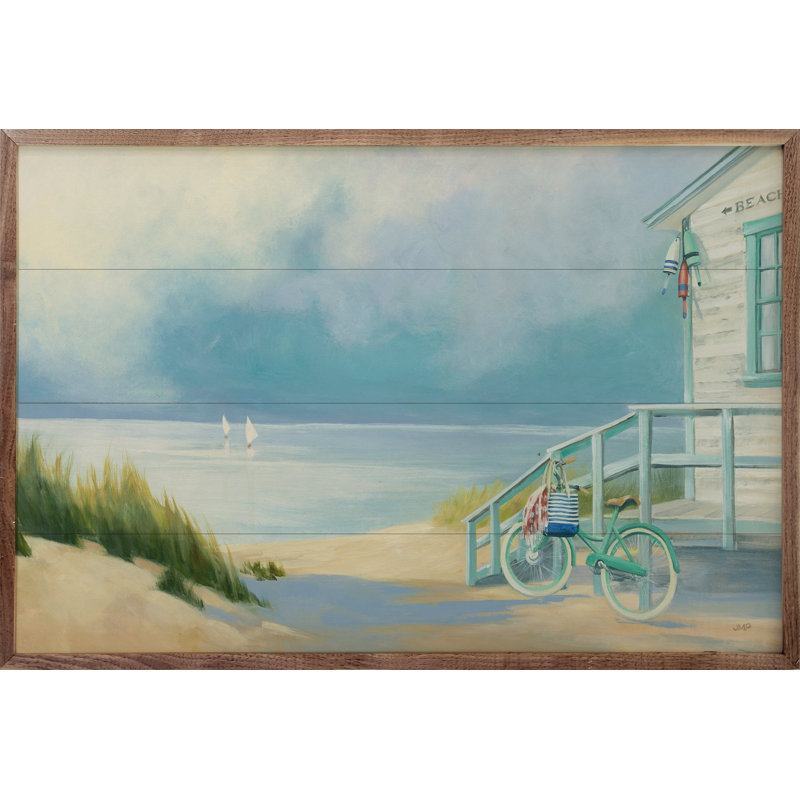 Beach Ride By James Wiens, H 24 po x l 36 po