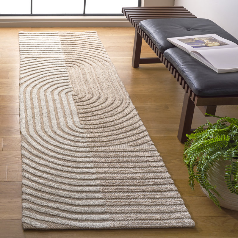 Fateha Southampton Hand Tufted Performance Abstract Rug, Runner 2'3" x 8'