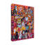 «A Collection of Cats» par Kellene, affiche vintage sur toile tendue-26106540