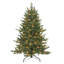 4.5' Lighted Artificial Fir Christmas Tree