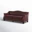 Canapé en cuir véritable 81,5 po Ashantae-89126767