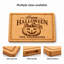 Bambüsi Personalized Halloween Bamboo Cutting Board with Custom Jack O Lantern Engraving-138086972