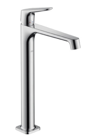 AXOR Citterio Vessel Sink Standard Bathroom Faucet, Satin Nickel