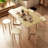 Stackable Stools Set of 6, 18-Inch Round Backless Stools for Kitchen