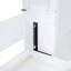 Lit escamotable multifonctionnel avec tablettes-1351996028