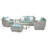 Fionnula 6 Piece Rattan Sofa Seating Group With Sunbrella Cushion Covers-977640195