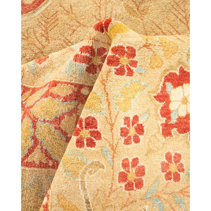 Classic One-of-a-Kind 12' 2" X 17' 6" Hand Knotted Area Rug