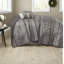 Ensemble de literie luxueuse en jacquard multicolore, polyester de qualité supérieure, conception moderne réversible, parfaite pour la décoration intérieure