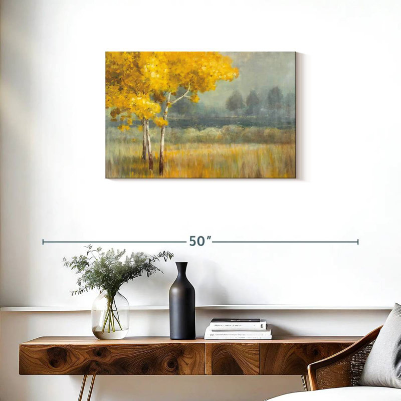 Alvord Yellow Landscape I, 20" H x 30" W