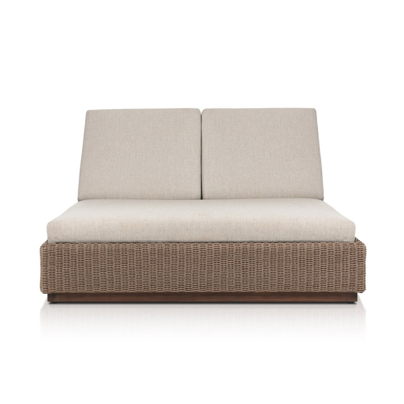 Lorelei Outdoor Teak Adjustable Chaise Lounge