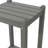 Dual-Tier Side Table – Weatherproof HDPE, Grey Slate Finish, Zero Maintenance