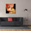  «Variété 7» par Cheryl Warrick, art mural sur toile, 37 po x 37 po