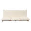 Paresseux d'extérieur 3 places en acacia beige-1854883350