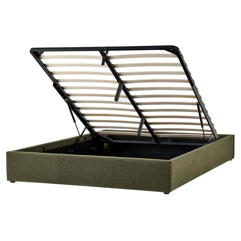 Upholstered Ottoman Storage Bed, European Kingsize (160 x 200 cm)