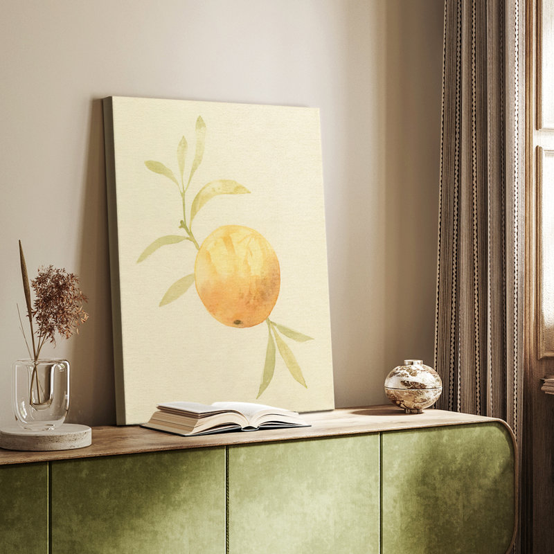 Oranges Dappled IV - galerie sur mesure, H 36 po x l 24 po