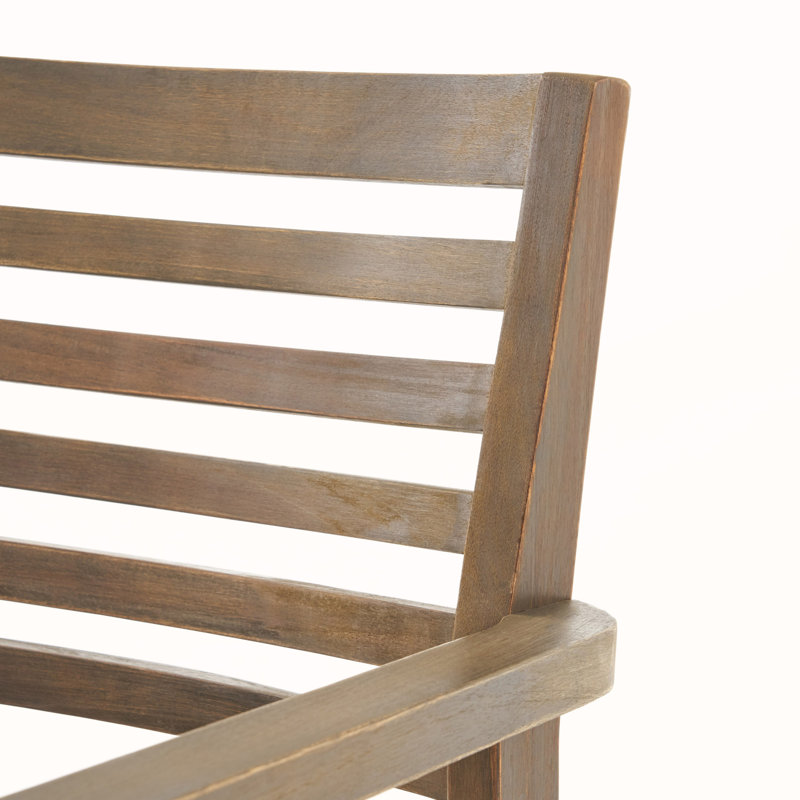 Ensemble de 2 chaises de patio, Gris