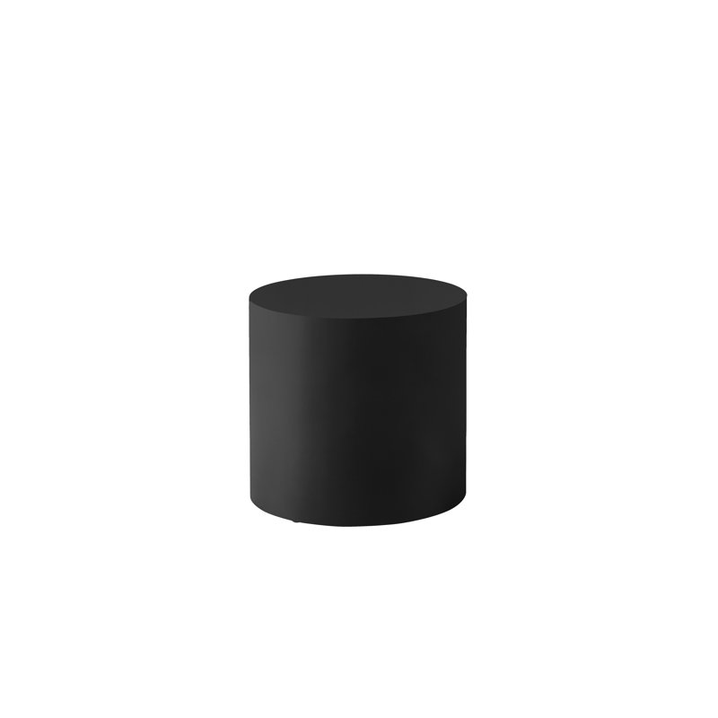 Spencer Round Side Table - 19" Side Table in Steel – Modern Side Table, End Table, and Accent Table for Living Room, Bedroom, Office, and Reading Nook
