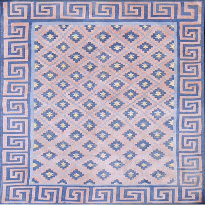 Antique Dhurrie Hallway Runner Wool Multicolor Rug