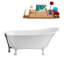 1699.3mm x 800.1mm Soaking Acrylic Bathtub-883458275-883458285