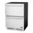 Newair 24" Outdoor Undercounter Convertible Refrigerator and Freezer, Stainless Steel, Dual Zone with Drawers