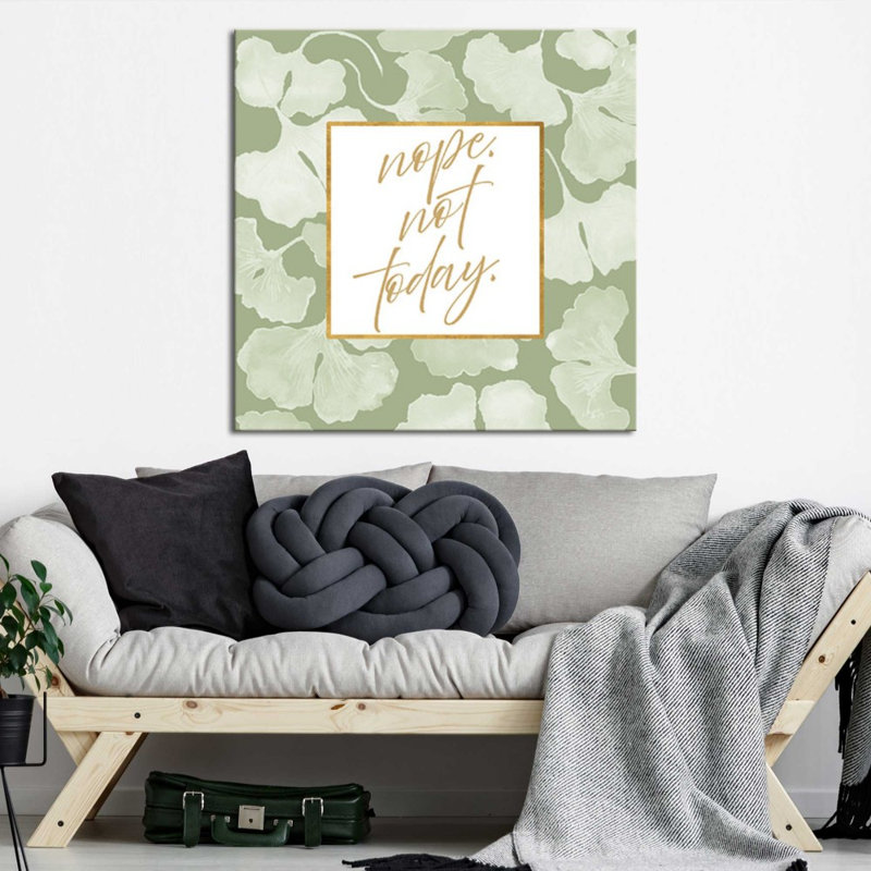 «Nope Not Today» par Elizabeth Medley - Impression sur toile
