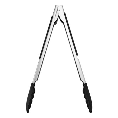 KitchenAid Silicone-Tipped Side-Locking Tongs, 23cm