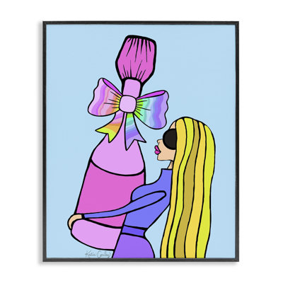 «Bista Fashionista» avec giclée encadrée, design par Katie Conley
