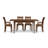 Sarah 4 - Person Solid Wood Top Four Leg Dining Set-16848868-37101031-39921300