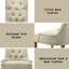 Chaise d'intérieur, ensemble de 2 chaises d'appoint, chaises capitonnées pour la maison
