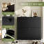 Armoire de rangement pour chaussures Haven Ato avec 2 tiroirs rabattables et tablette réglable, pour le vestibule, le couloir et le salon-358263812