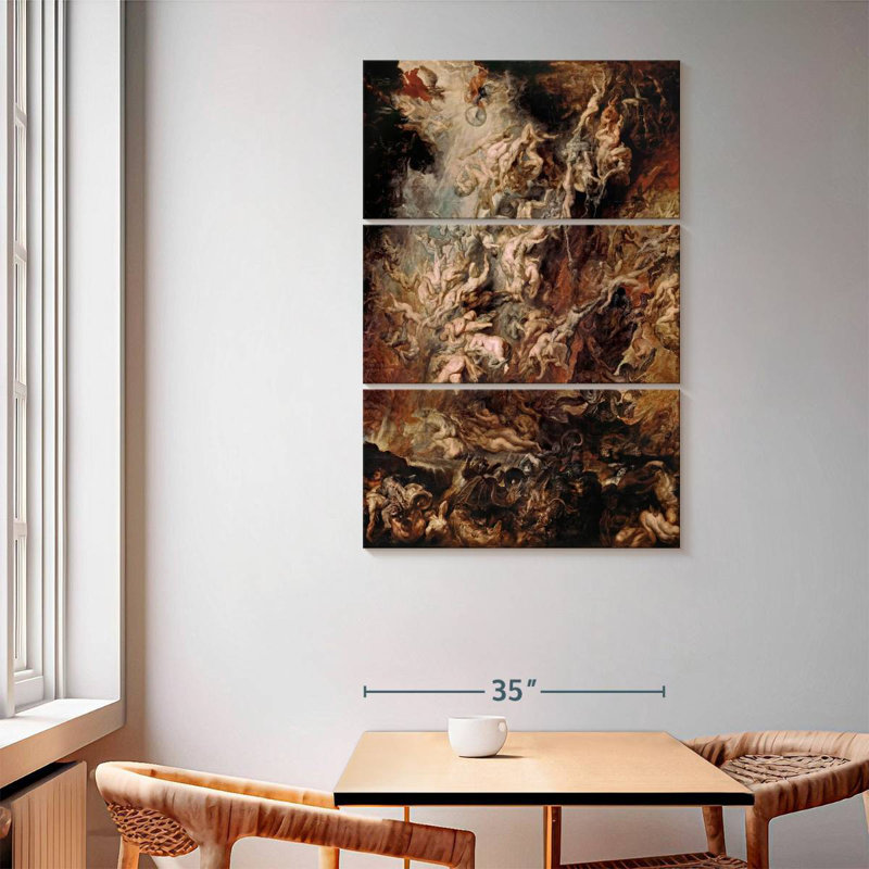 Fall Of The Damned, 65" H x 42" W
