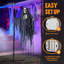 Décorations d'Halloween animées avec faucille 6 pi