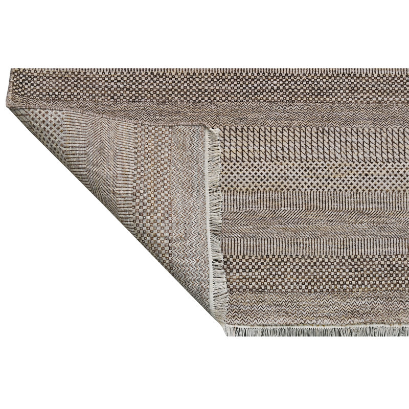 One-of-a-Kind Rectangle 9' x 12'1" Area Rug in Ivory/Gray