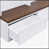 White/Walnut selected