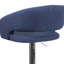 Contemporary Vinyl Adjustable Height Barstool with Rounded Mid-Back-538147948-538147963