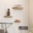 Wood Half Round Floating Wall Shelves-23239433